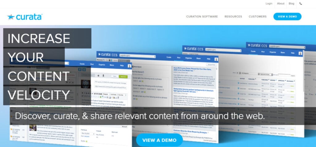 Content Curation - Curata