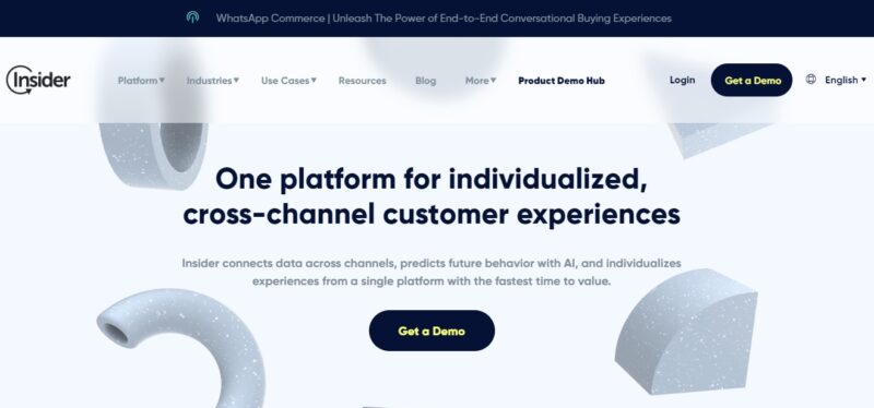 Insider cross-channel customer experience 