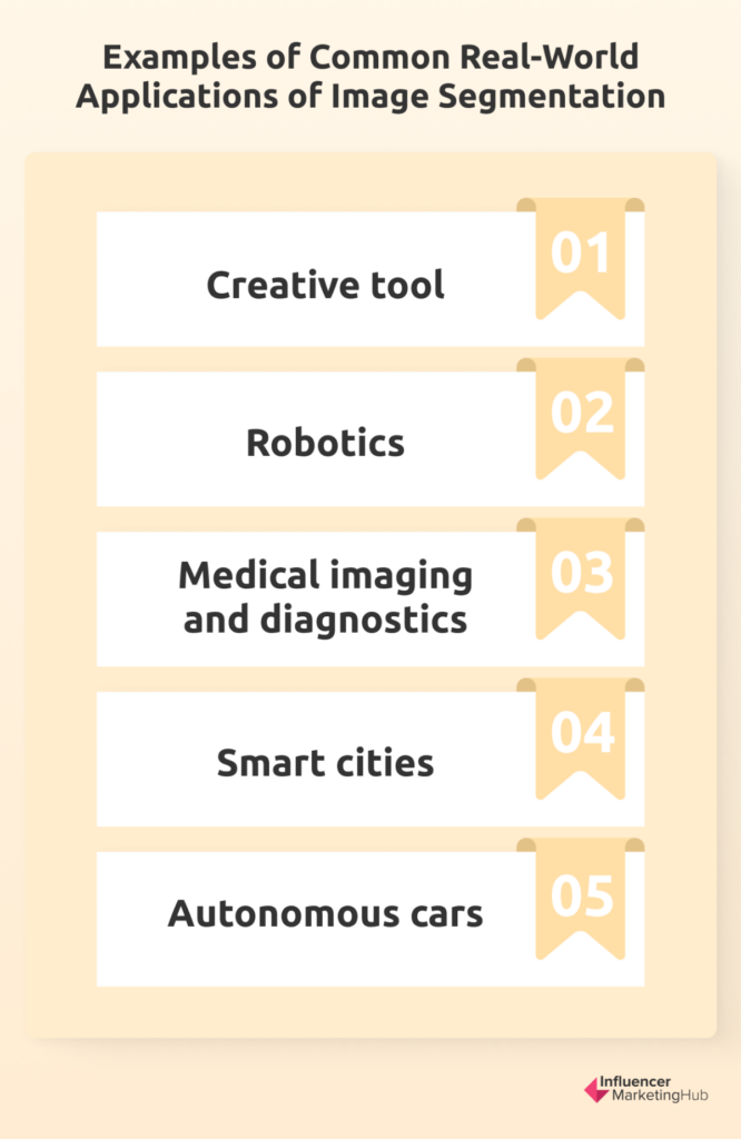 Examples of Common Real-World Applications of Image Segmentation