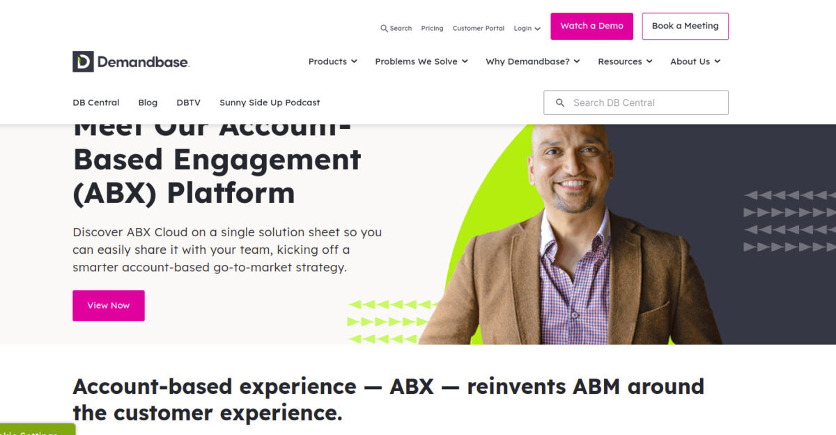 Demandbase ABM/ABX Cloud