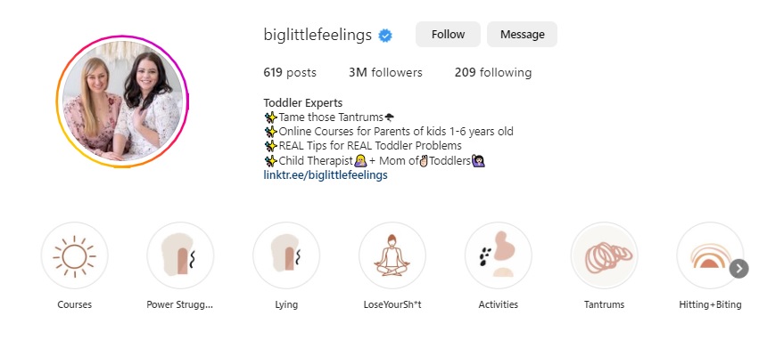 biglittlefeelings toddler experts instagram