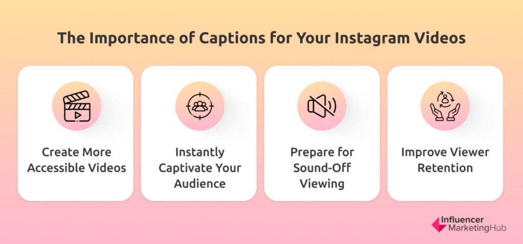 Instagram videos captions 