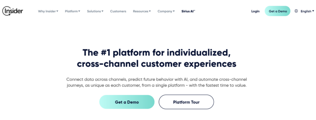 Insider customer experience AI platform