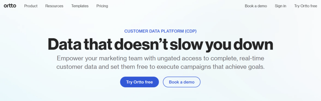 Ortto Customer Data Platform