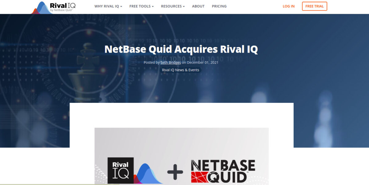 Rival IQ (by NetBase Quid)