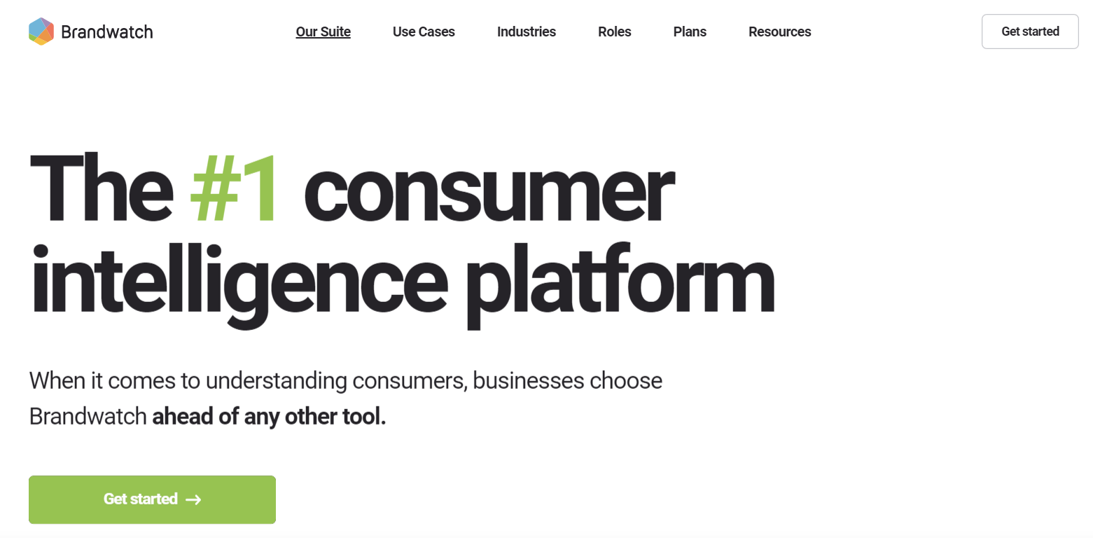 Brandwatch Consumer Intelligence