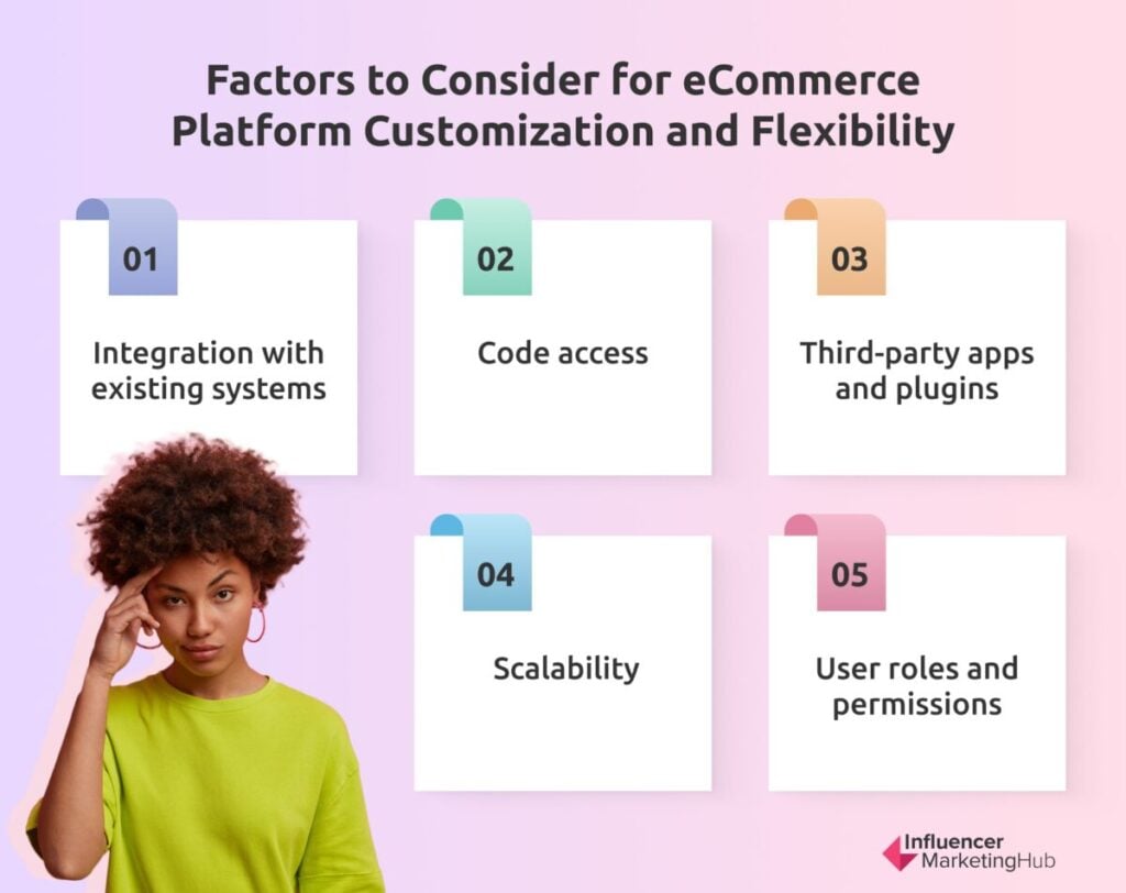 Factors eCommerce Platform Customization Flexibility