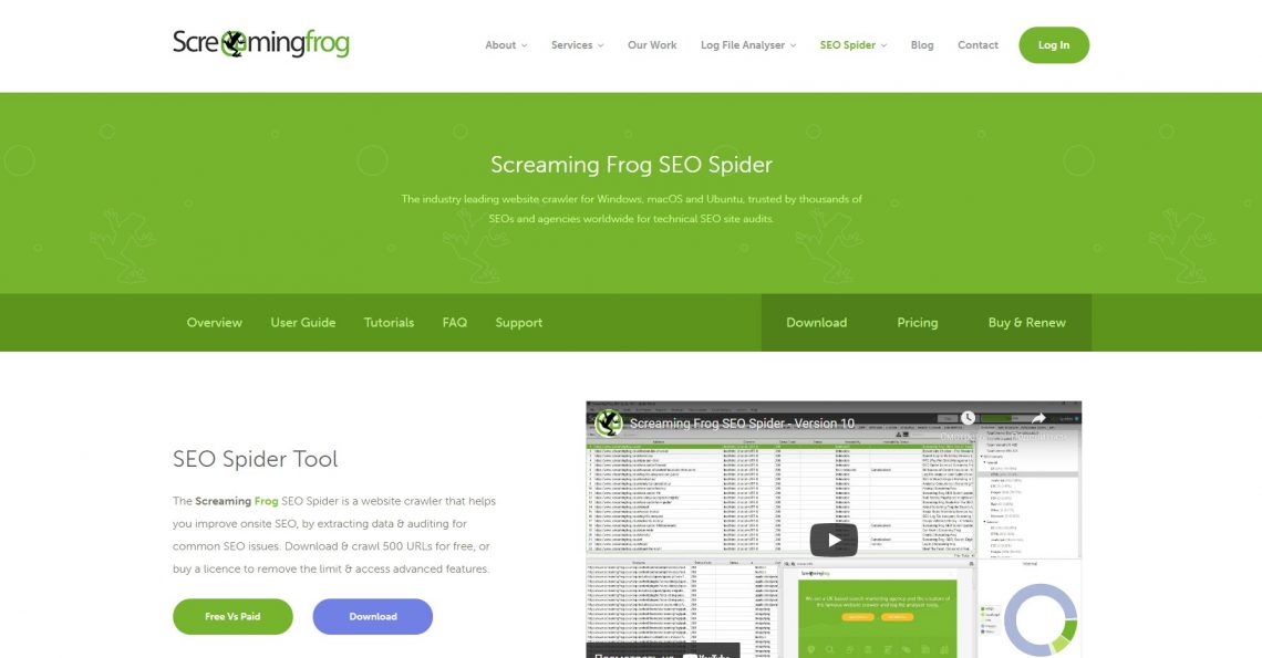 Screaming Frog