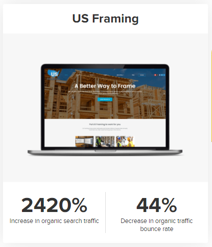 US Framing case study results 