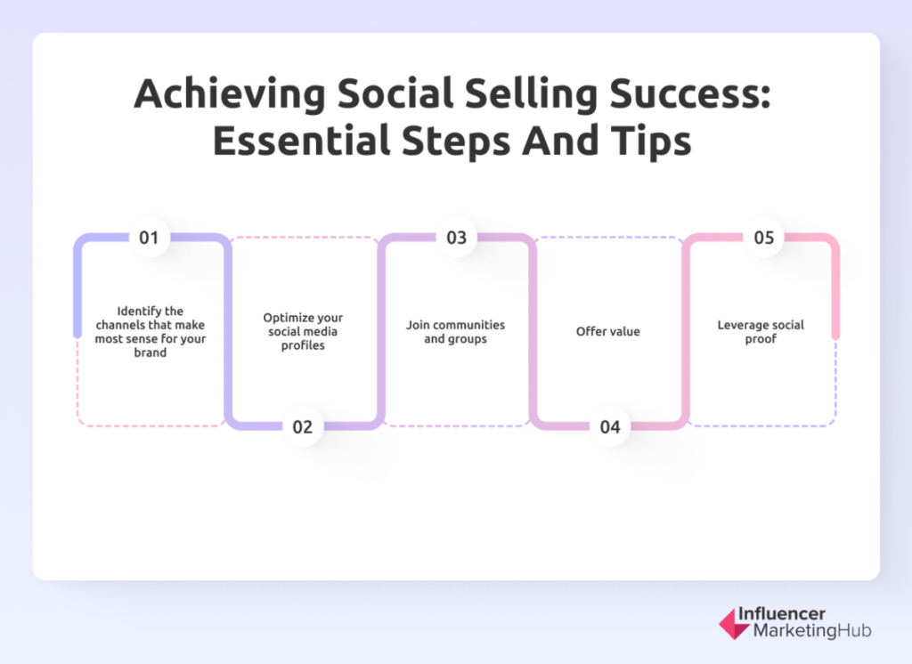 social selling success tips