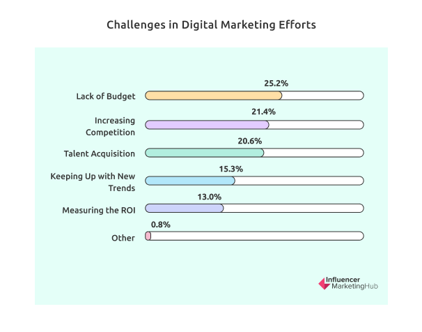 Challenges in Digital Marketing Efforts
