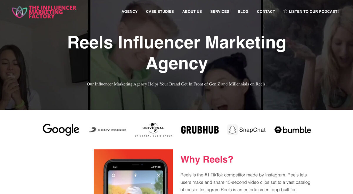 Finest Reels Influencer Advertising Companies and Why Work With One