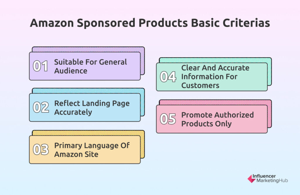 Amazon Sponsored Products Basic Criterias