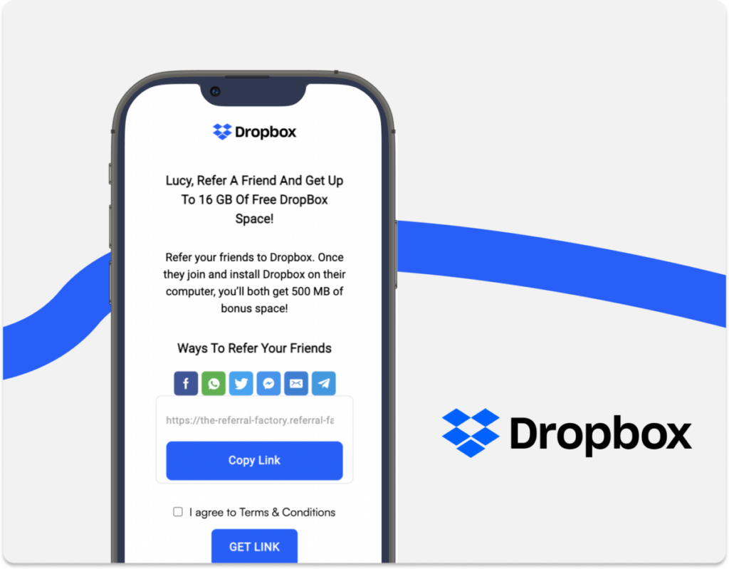 Referral Programs / Dropbox