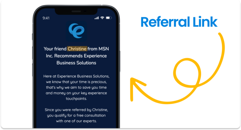 referral link