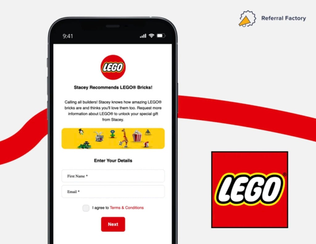 AI-Generated Referral Programs / Lego