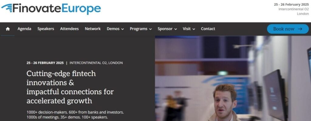 Finovate event in Europe