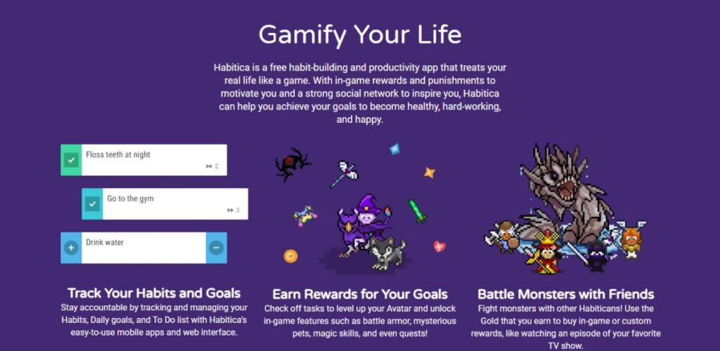 Gamification design example