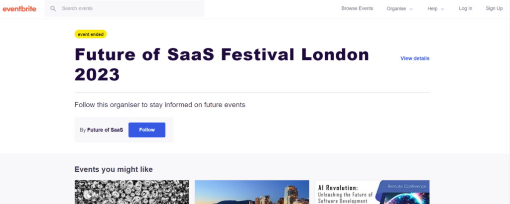 SaaS Festival London 2023