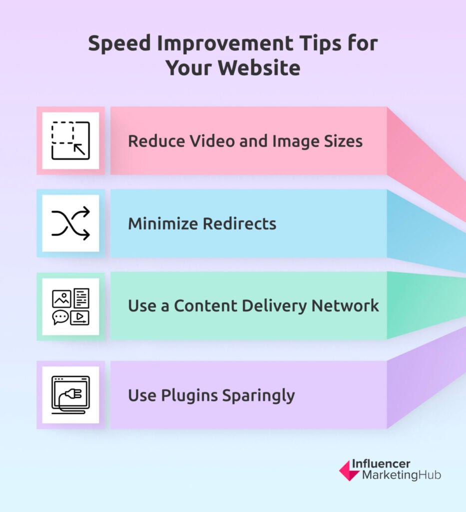 Speed impovement tips for your website