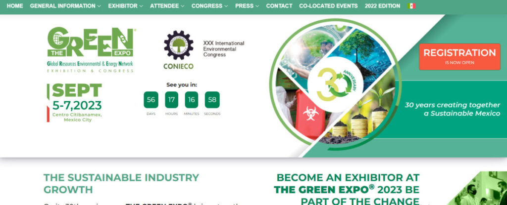 THE GREEN EXPO 2023 event