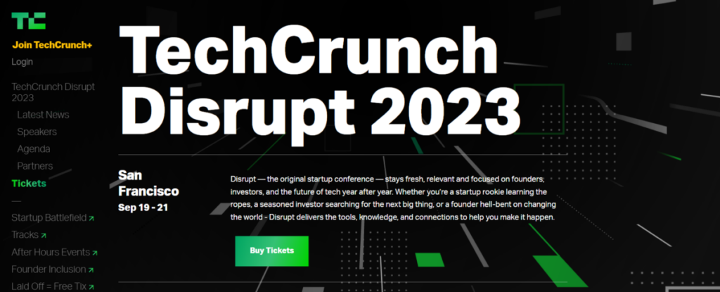 TechCrunch Disrupt 2023