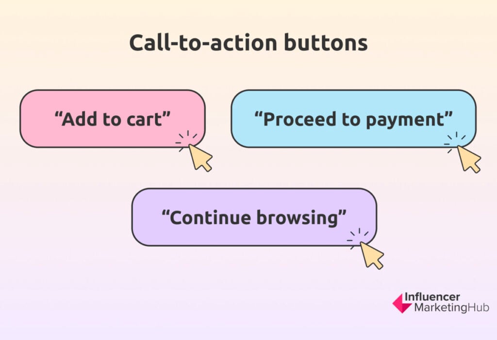 call-to-action buttons