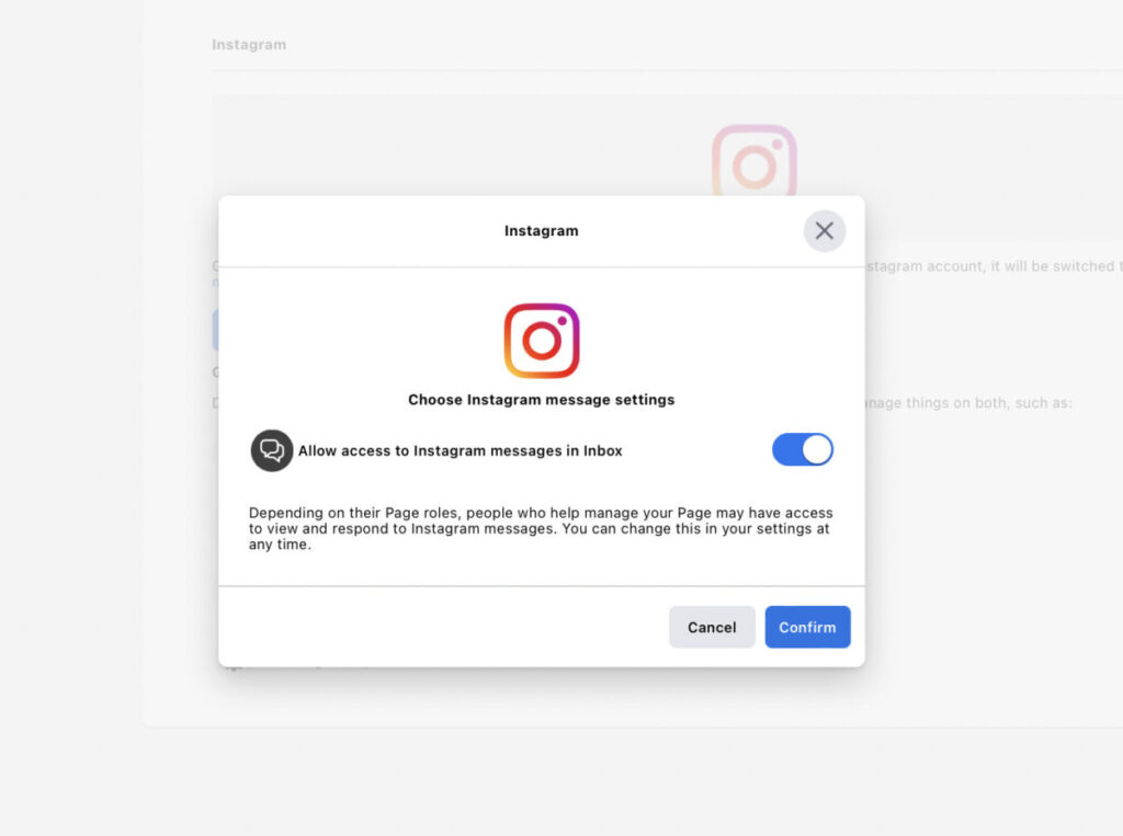 step 4 to Link Instagram To Facebook