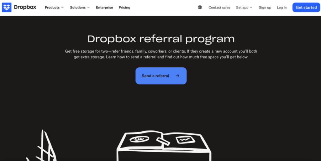 Dropbox referral program