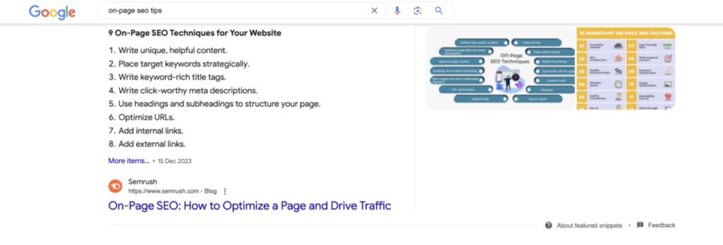 on-page seo tips