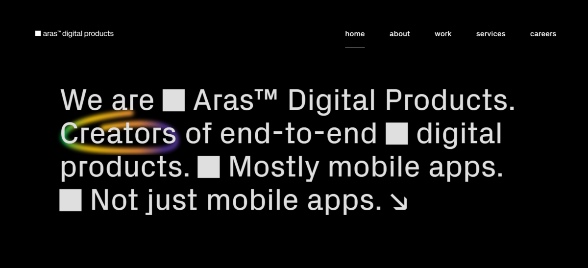 Aras Digital Products Agency