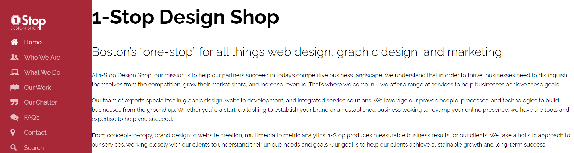 1 Stop Design Shop
