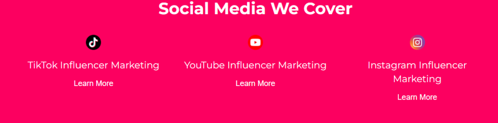 The Influencer Marketing Factory social media