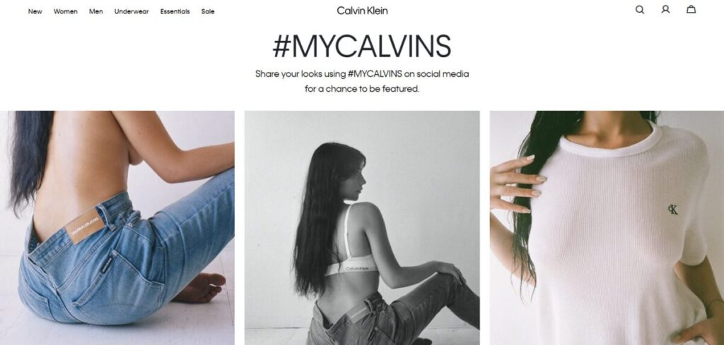 MyCalvins campaign