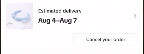 delivery date