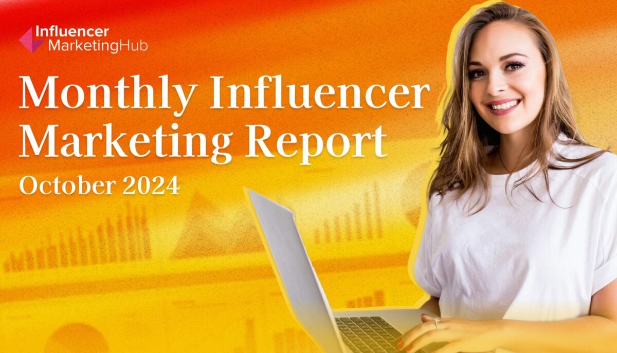 Monthly Influencer Marketing Report October