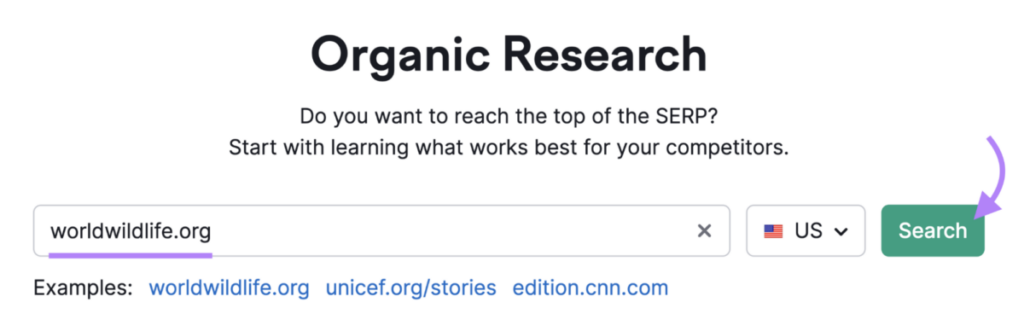 organic research