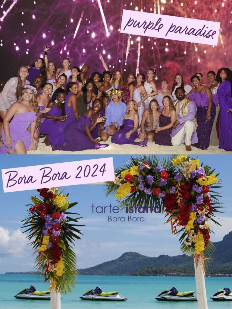 Tarte Cosmetics Bora Bora influencer trip