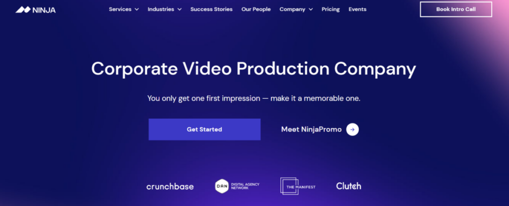 Ninja Promo video production services