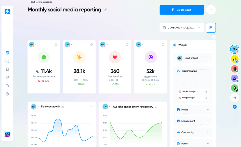 TikTok Analytics Tools Iconosquare 3