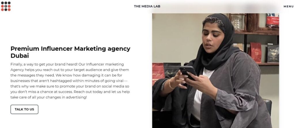 Influencer Marketing Dubai The Media Lab