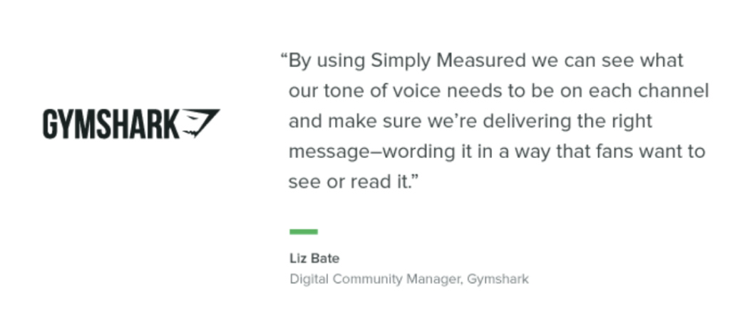 What Gymshark’s Digital Community Manager has to say about Sprout’s Simply Measured