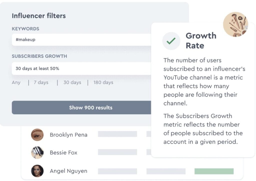 How HypeAuditor lets you search for influencers using hashtags as keywords