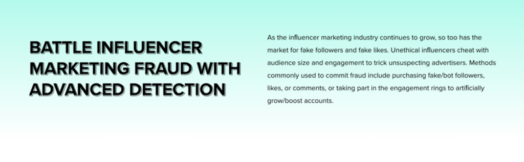 Battle influencr marketing fraud with advanced detection