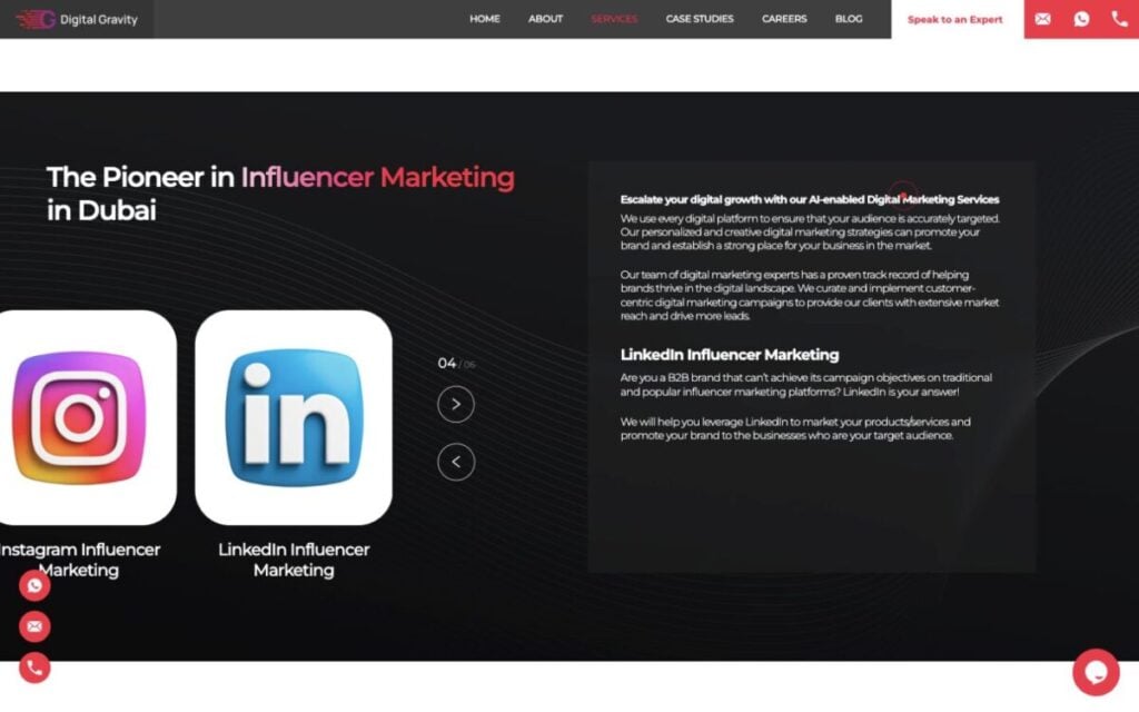 Digital Gravity Influencer Marketing