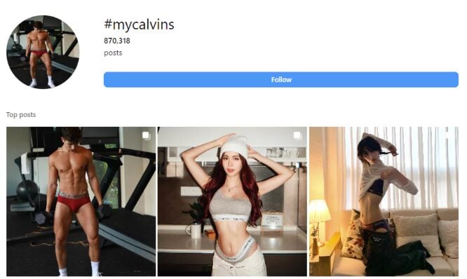 #mycalvins campaign