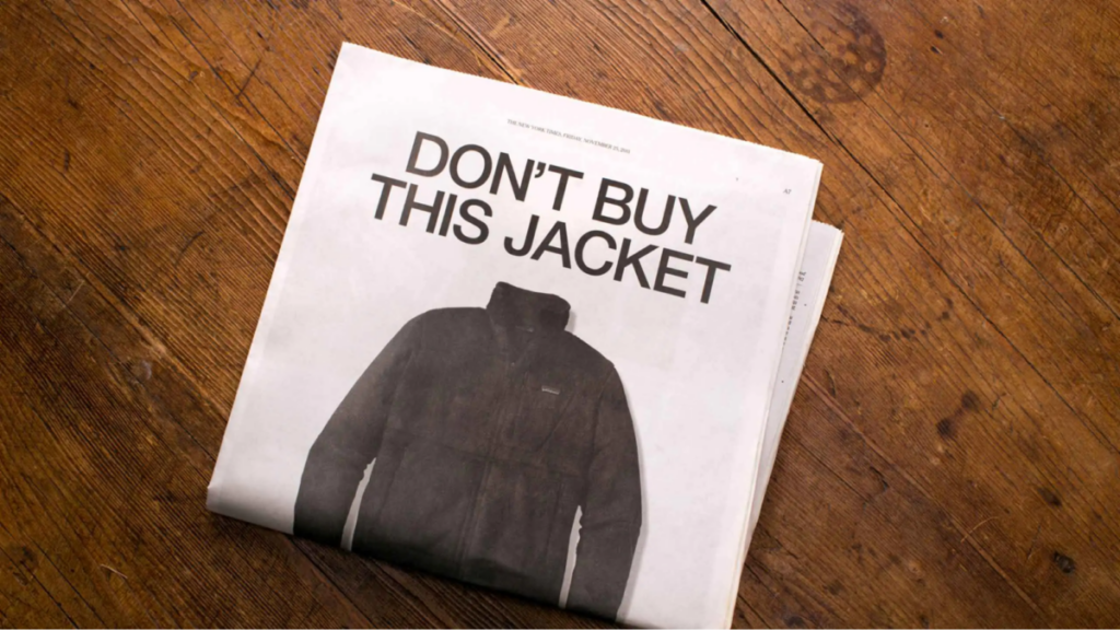 Don’t Buy This Jacket campaign