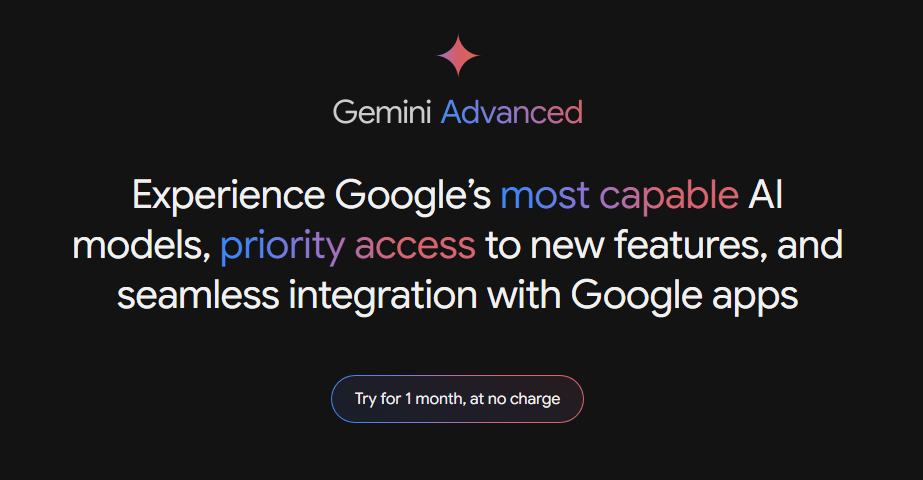 Sign Up Gemini Advanced