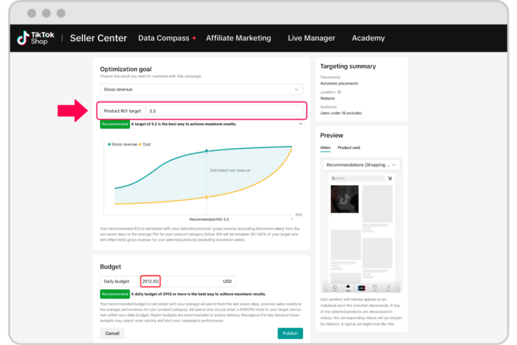 Setting Your Optimization Goals