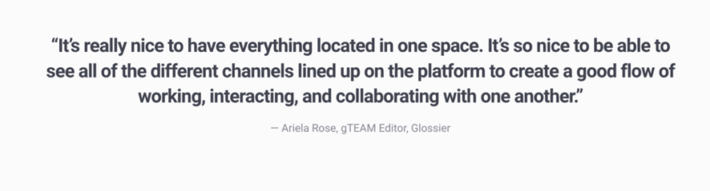 Glossier Brandwatch